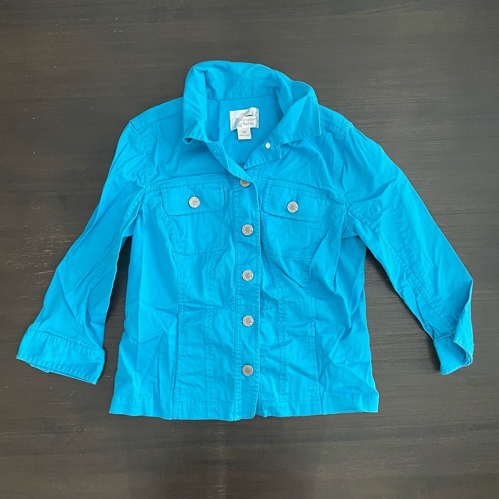 Christopher and Banks Button Up Shirt